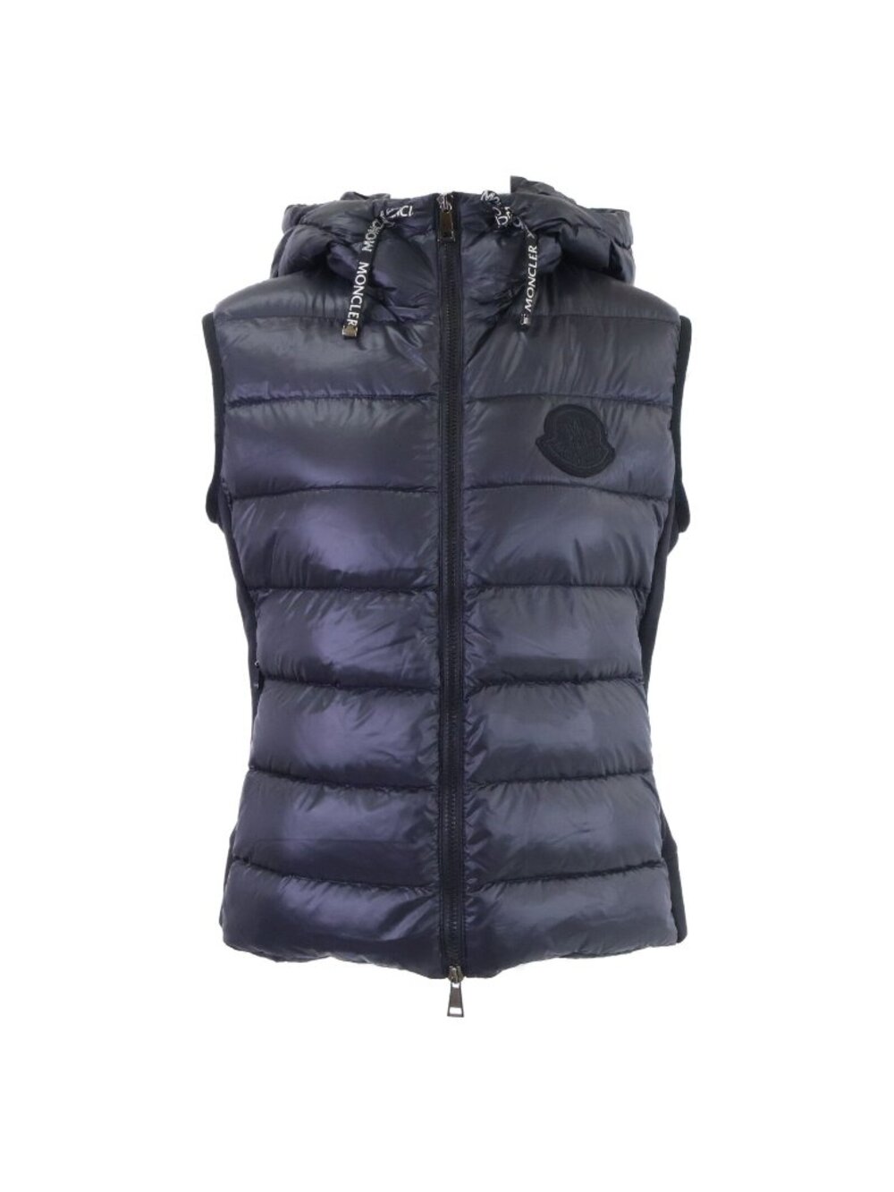 Moncler Gilet Sweatshirt Down Contrast Hoodie